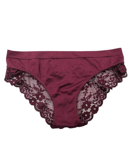 Thrift Queen Maroon Underwear Women M