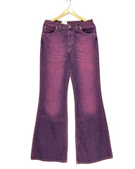 Meucci Purple Jeans For Women Large