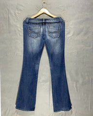 Bongo Blue Flare Jeans For Women Medium