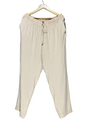 Calvin Klein Cream Flare Jeans For Women Medium