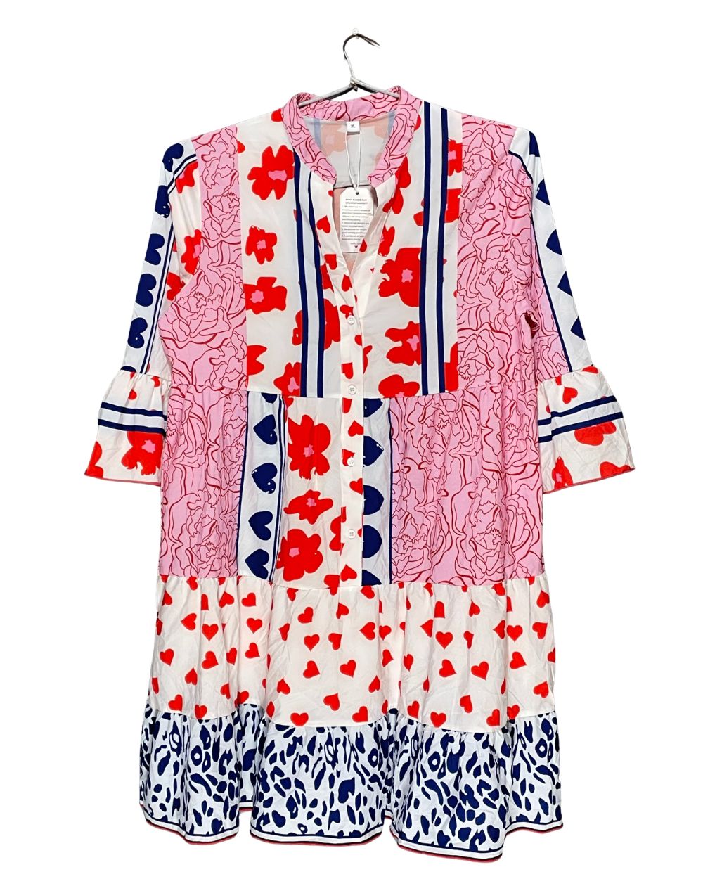 Thrif Queen Multi Polyester For Women Tops X Large | ThriftQueen.pk