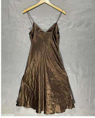 Yokko Brown Polyester For Women Tops Medium | ThriftQueen.pk