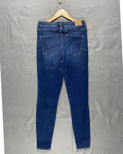 American Eagle Blue Jeans For Women Medium