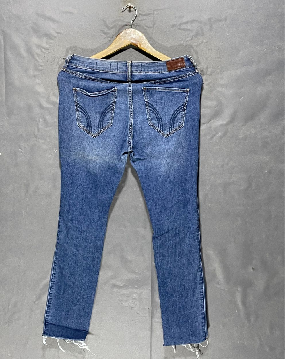 Hollister Blue Jeans For Women Medium