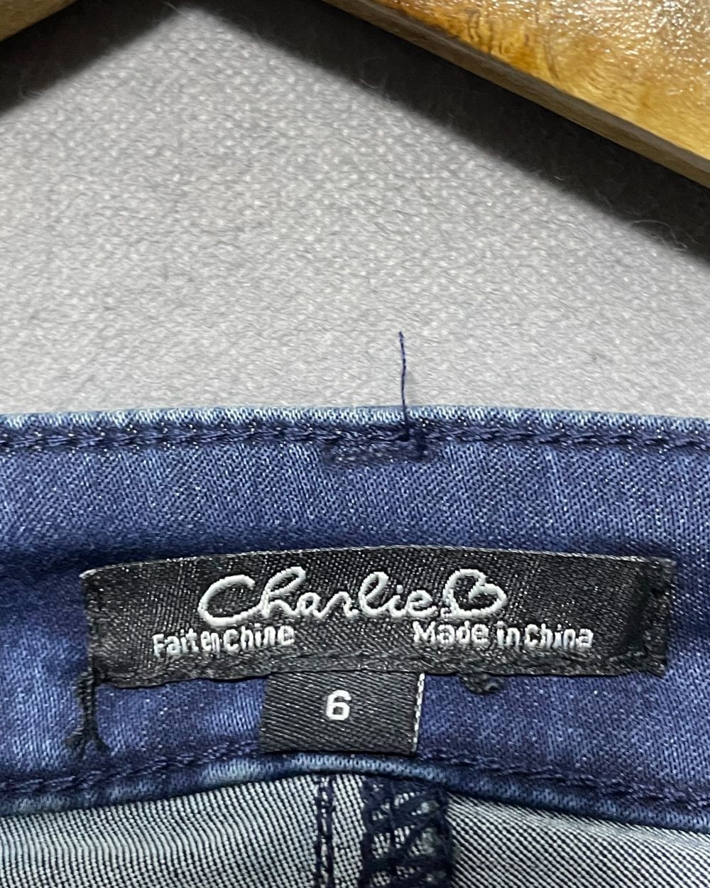 Chan lie Eagle Blue Jeans For Women Large