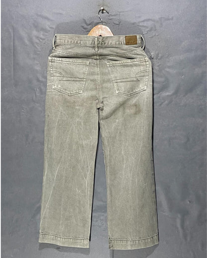American Eagle Green Jeans For Women Medium