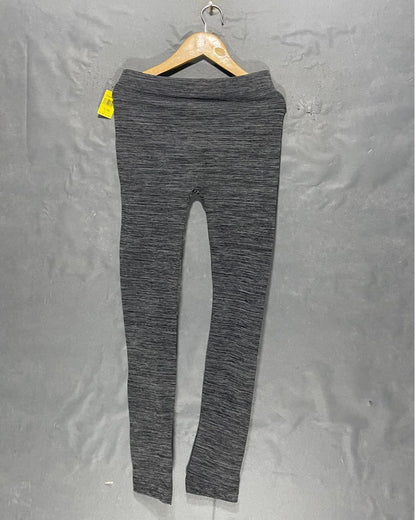 Charlotte Russe Gray Sport Gym tights For Women Medium