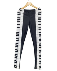 Thrift Hub Black Sport Gym tights For Women Medium