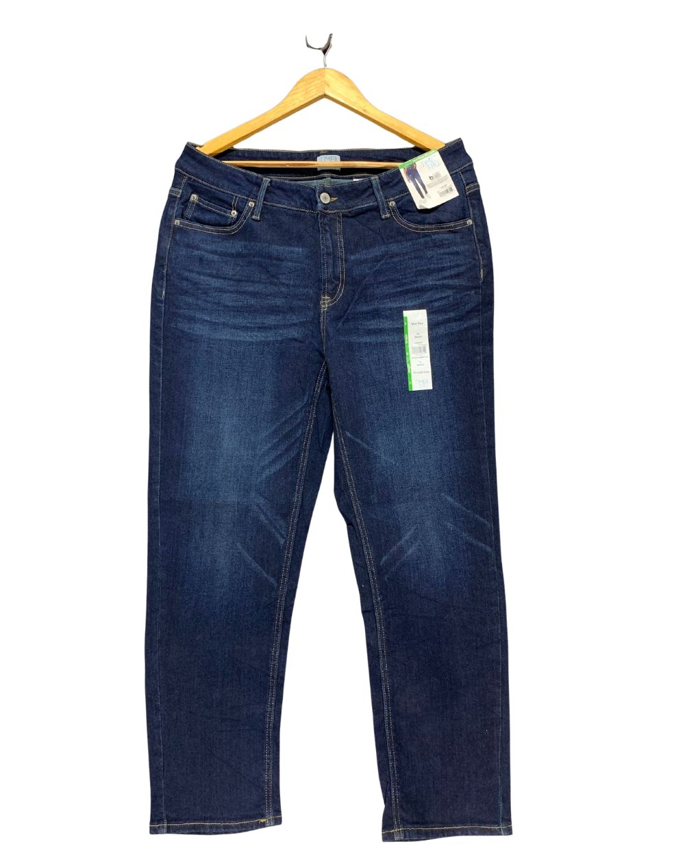 Time Tru Blue Jeans For Women Large