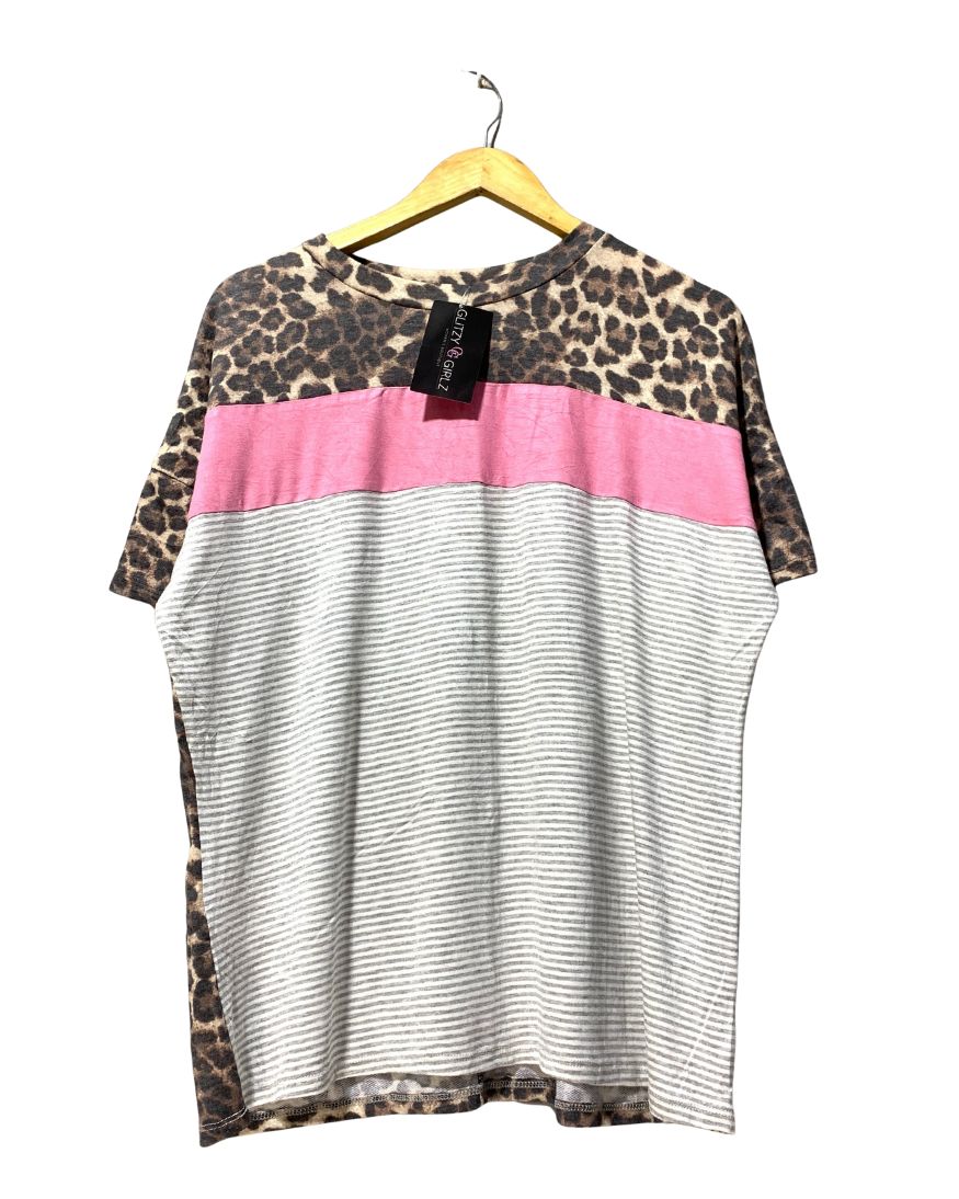 Glitzy Girlz For Women Top Large