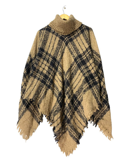 Thrift Queen Brown Cape Shawl For Women