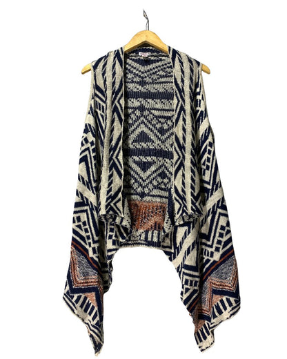 Xhilaration Cream Cape Shawl For Women