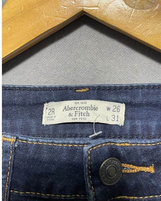 Abercrombie & Fitch Blue Jeans For Women Small