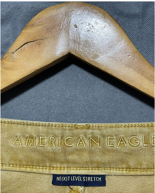 American Eagle Khaki Jeans For Women Small