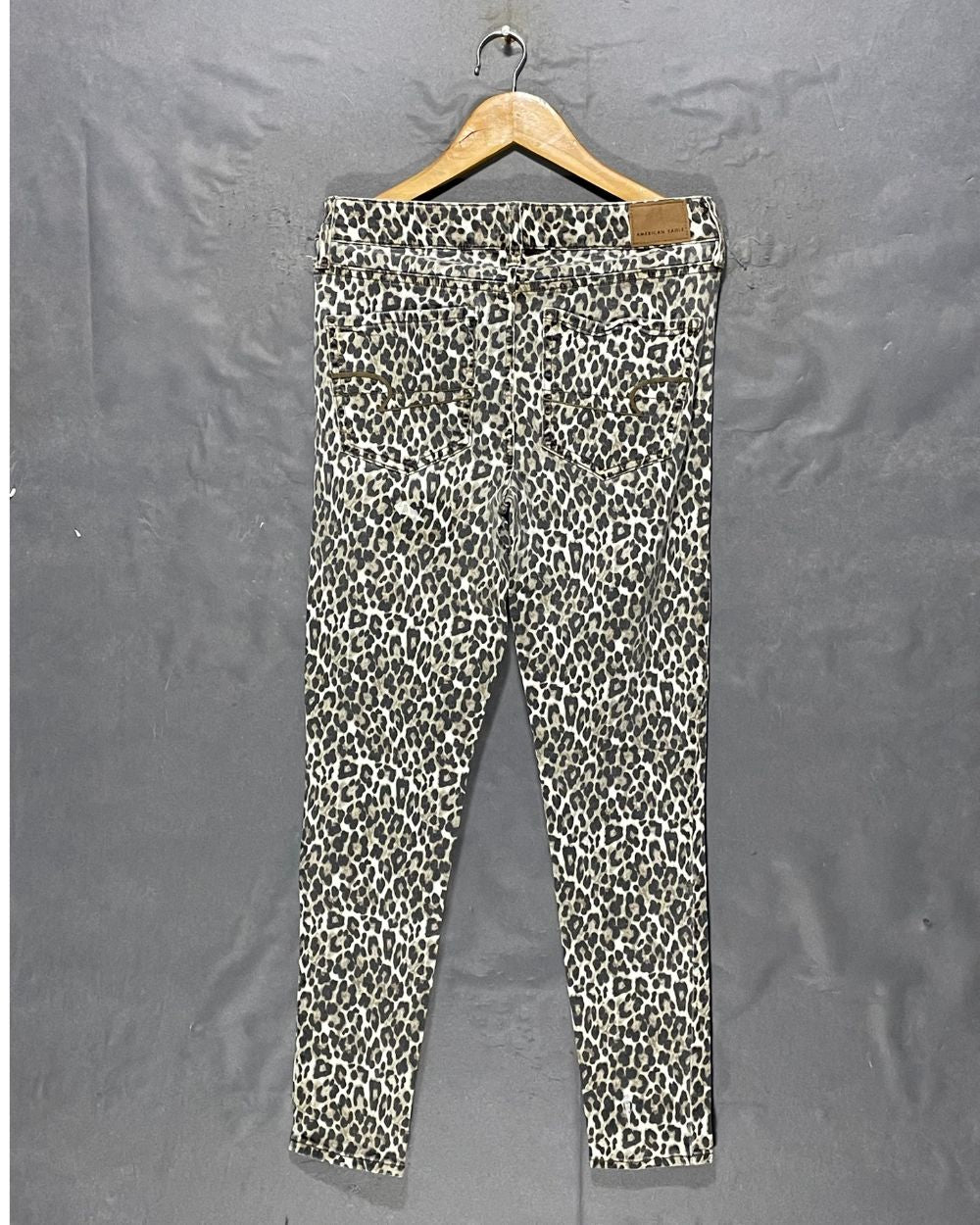 American Eagle Leopard Jeans For Women Small