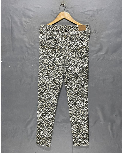 American Eagle Leopard Jeans For Women Small