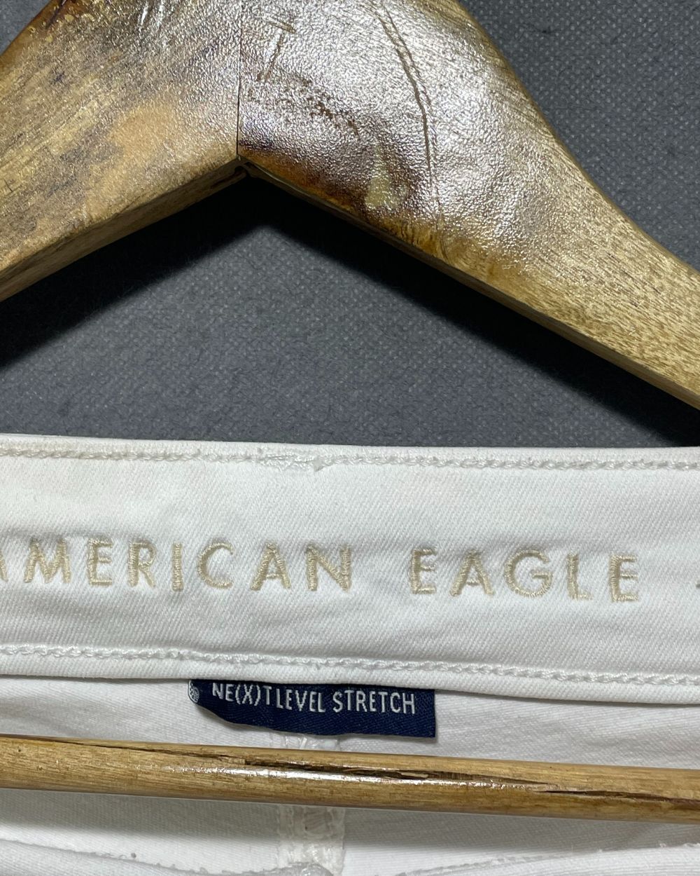 American Eagle White Jeans For Women Medium