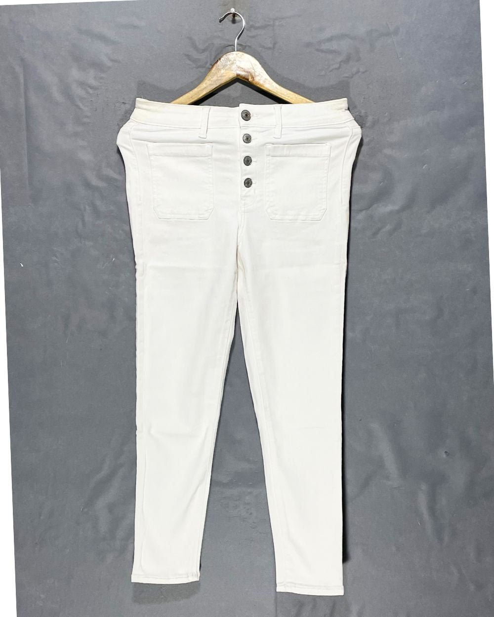 American Eagle White Jeans For Women Medium