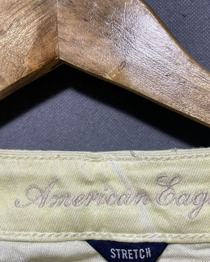 American Eagle Yellow Jeans For Women Medium
