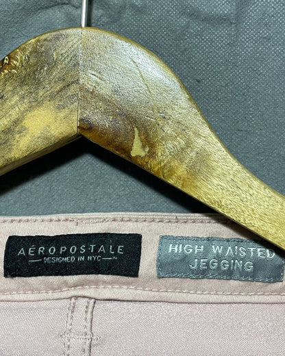 Aeropostale Pink Jeans For Women Medium