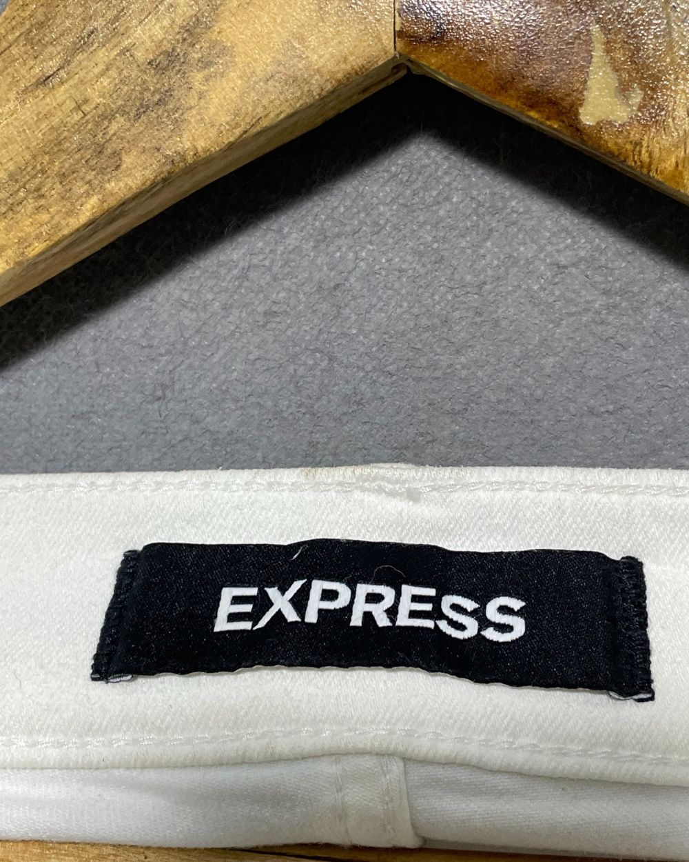 Express White Jeans For Women Medium
