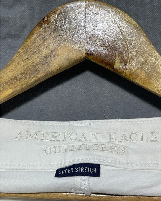 American Eagle White Jeans For Women Medium