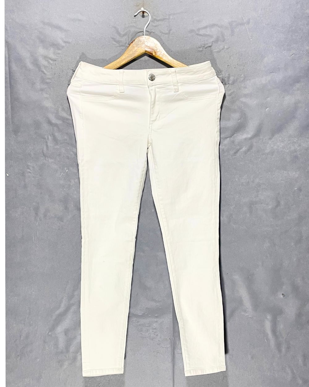 American Eagle White Jeans For Women Medium
