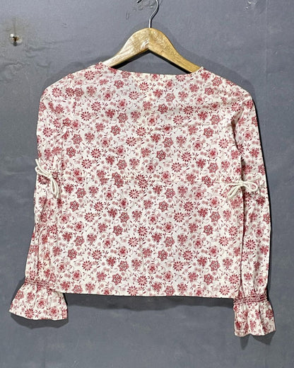 Tommy Hilfiger White Polyester For Women Tops Medium