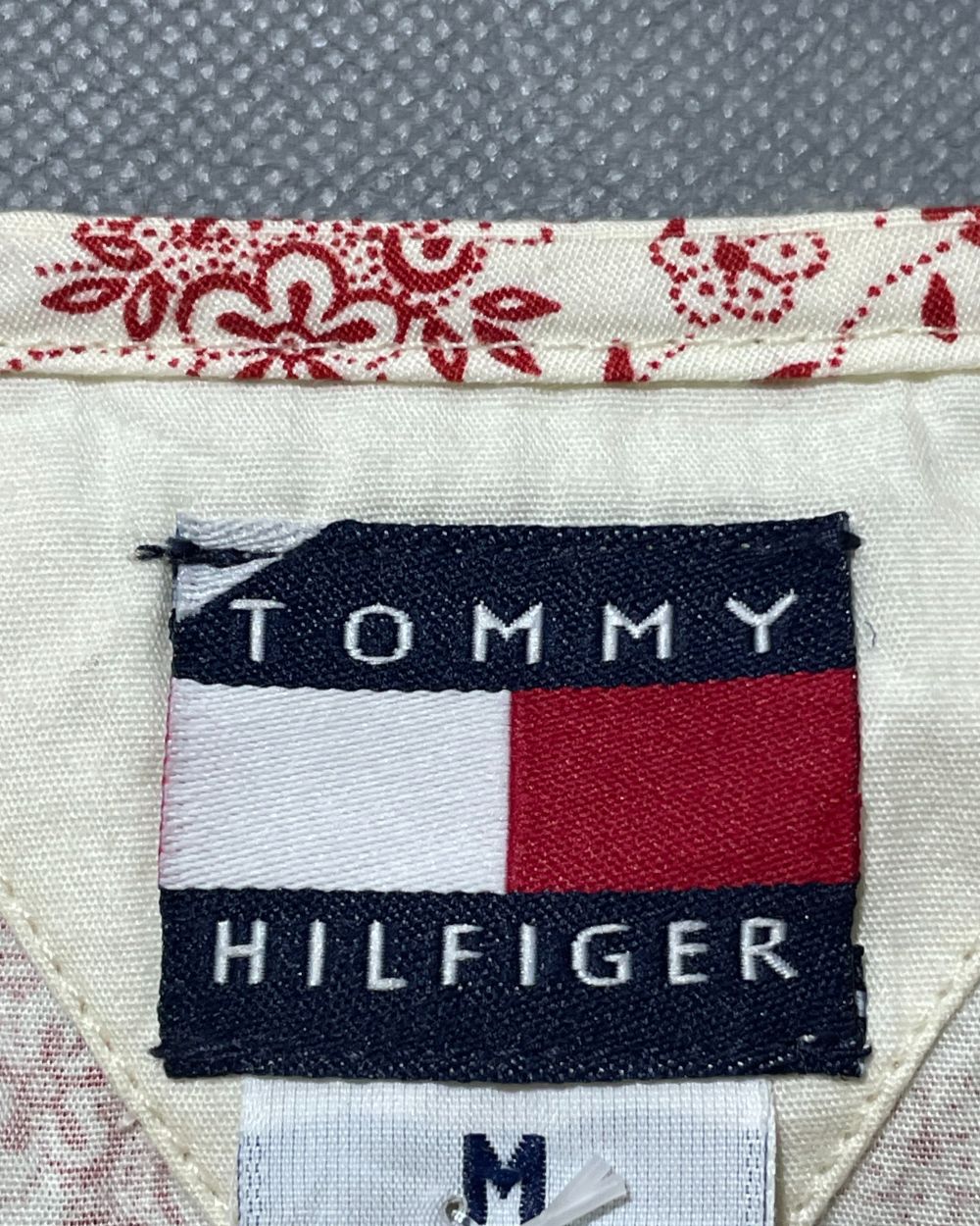 Tommy Hilfiger White Polyester For Women Tops Medium