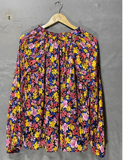 Skies Are Blue Multi Polyester For Women Tops Medium