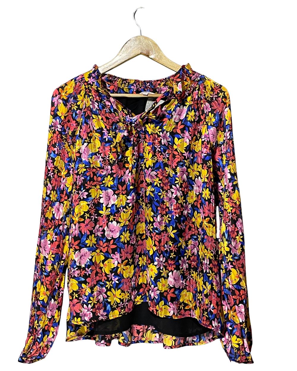 Skies Are Blue Multi Polyester For Women Tops Medium