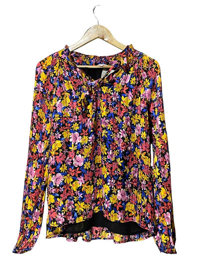 Skies Are Blue Multi Polyester For Women Tops Medium