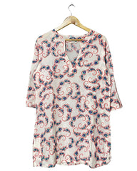 John Robshaw White Polyester For Women Tops Medium