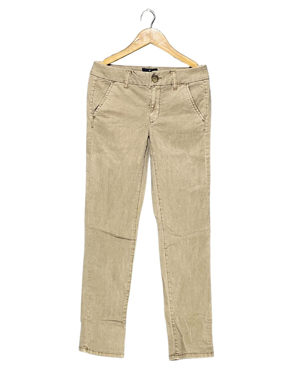 American Eagle Khaki Jeans For Women Small