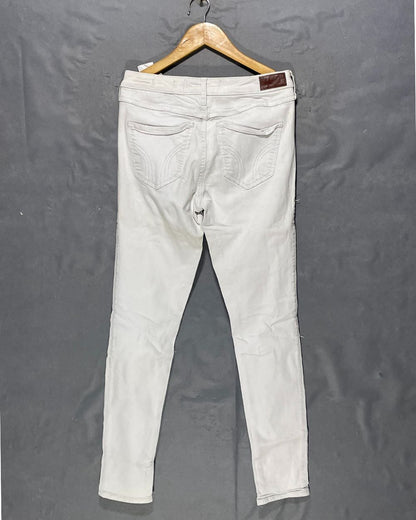 Hollister White Jeans For Women Small