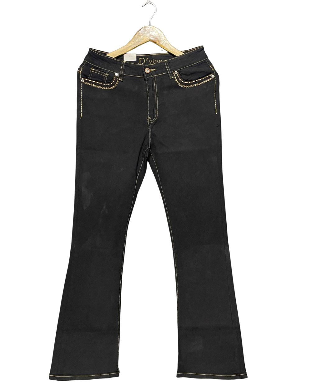 D'Vine Black Jeans For Women Small