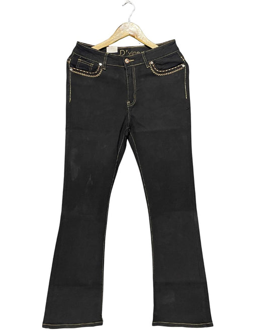 D'Vine Black Jeans For Women Small