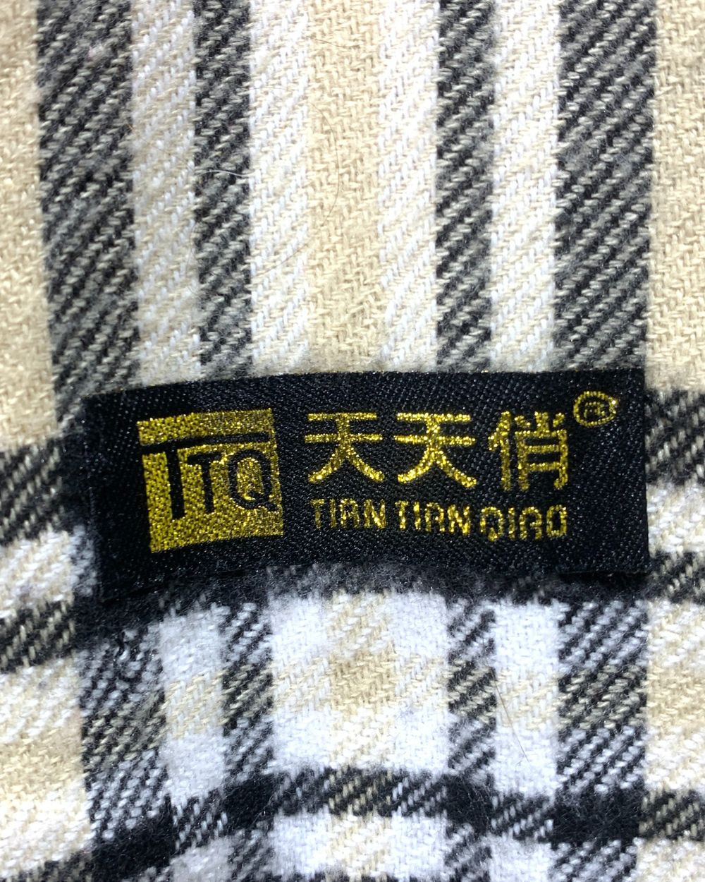 Tian Tian Qiao Cream Cape Shawl For Women