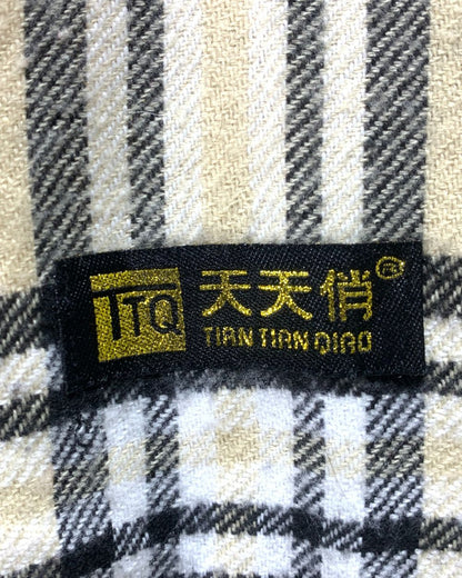 Tian Tian Qiao Cream Cape Shawl For Women