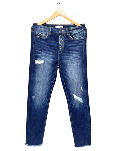 Vervet Blue Jeans For Women L | ThriftQueen.pk