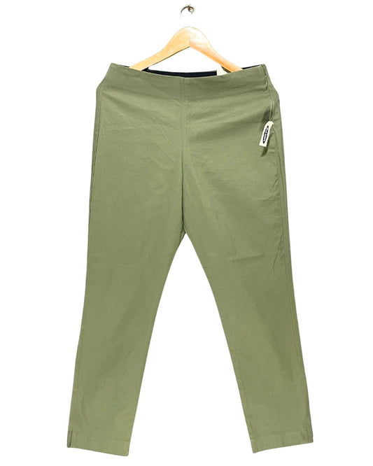 Old Navy Green Cotton Jeans For Women Large | ThriftQueen.pk