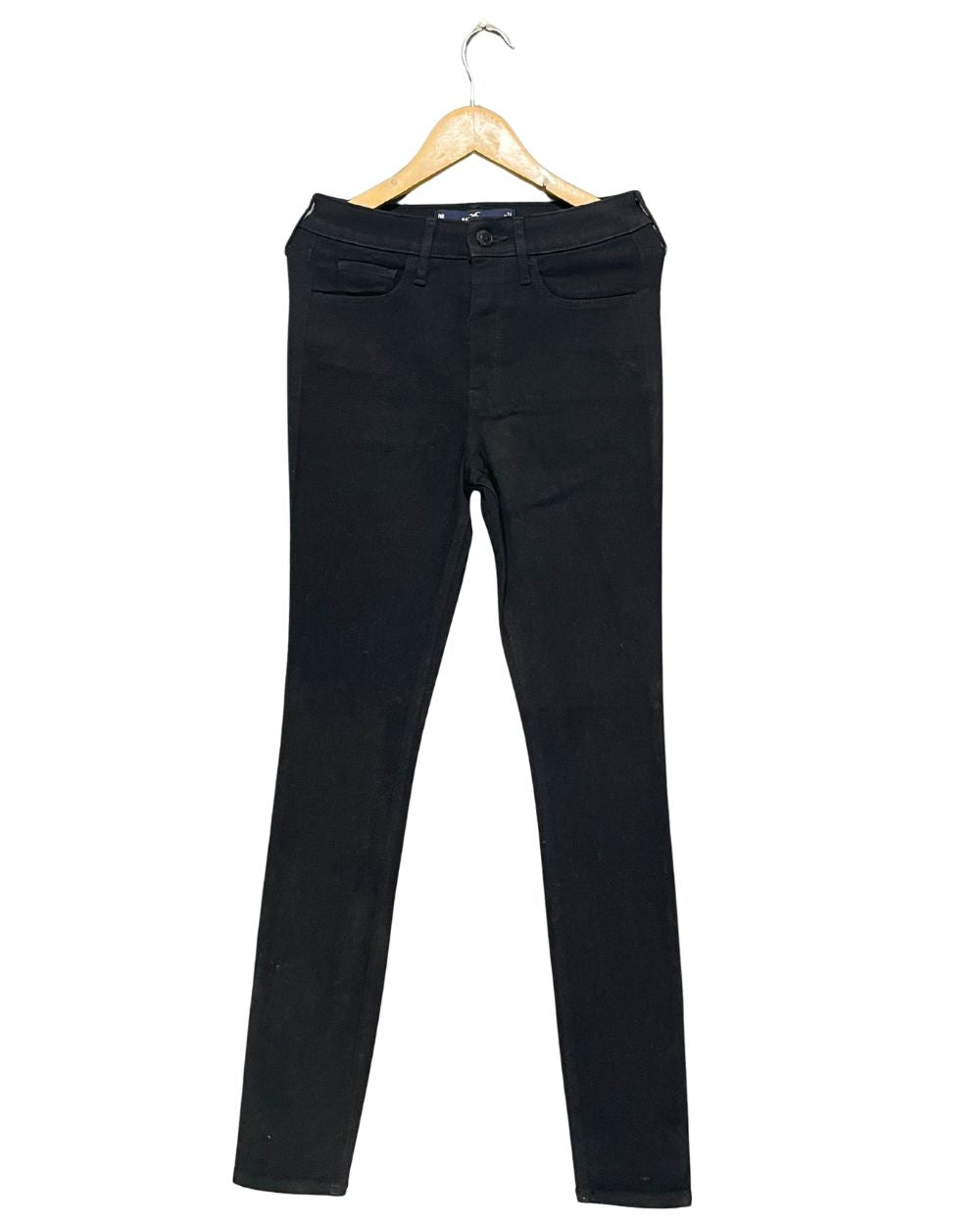 Hollister Black Jeans For Women XS | ThriftQueen.pk