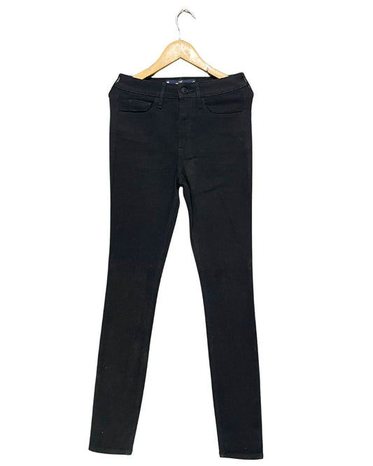 Hollister Black Jeans For Women XS | ThriftQueen.pk