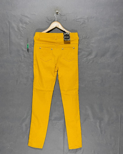 Kroix Orange Jeans For Women Large | ThriftQueen.pk