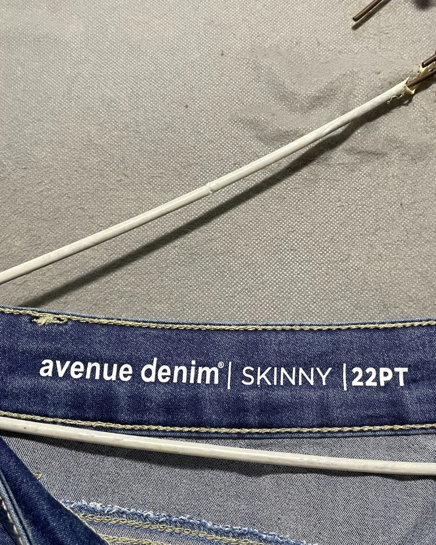 Skinny Blue Jeans For Women 3X Large | ThriftQueen.pk