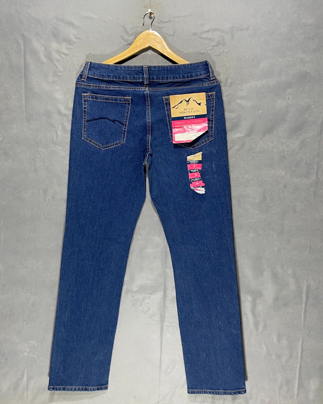 Blue Mountain Blue Jeans For Women Large | ThriftQueen.pk