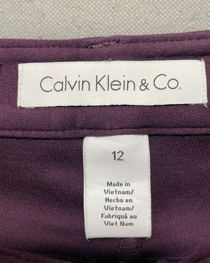 Calvin Klein Purple Jeans For Women Large | ThriftQueen.pk