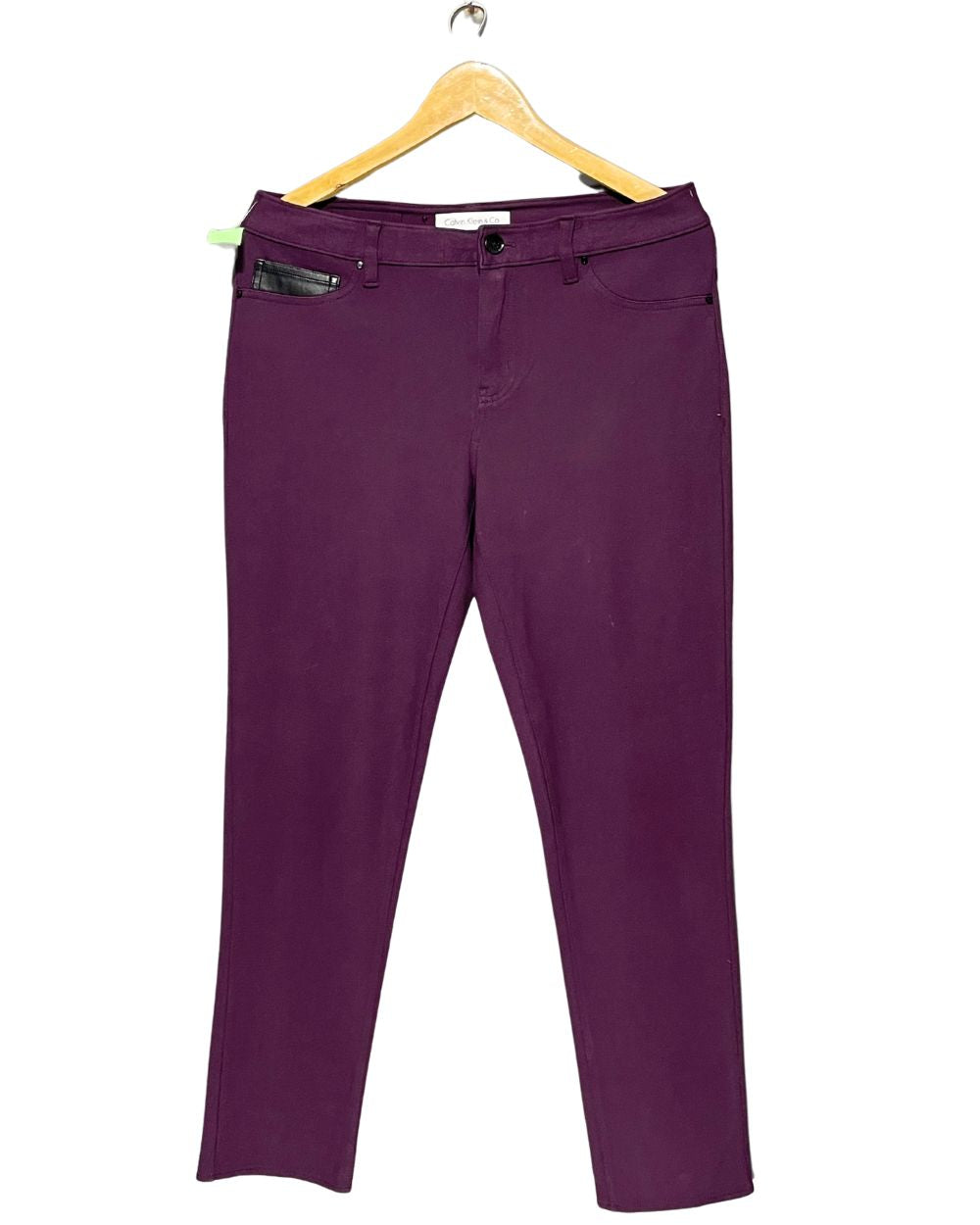 Calvin Klein Purple Jeans For Women Large | ThriftQueen.pk