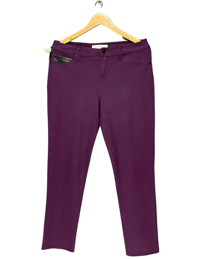 Calvin Klein Purple Jeans For Women Large | ThriftQueen.pk