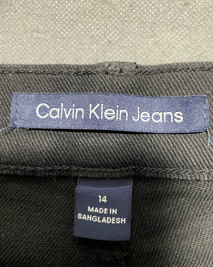 Calvin Klein Black Jeans For Women X Large | ThriftQueen.pk
